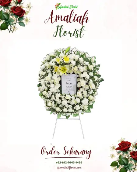 Krans Bunga Duka Pondok Aren